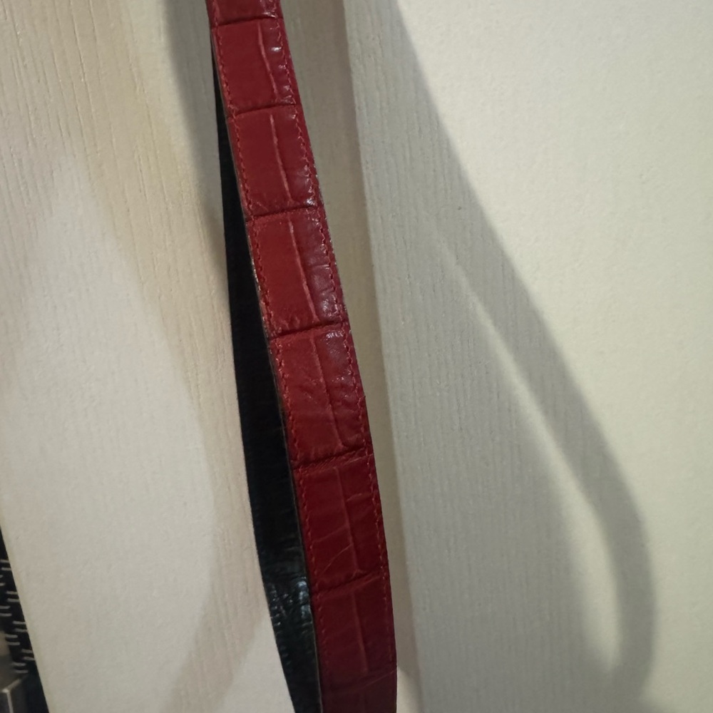 Brighton Red and Gold Women's Belt - Picture 7 of 7